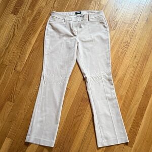 Express Women's tan barely boot